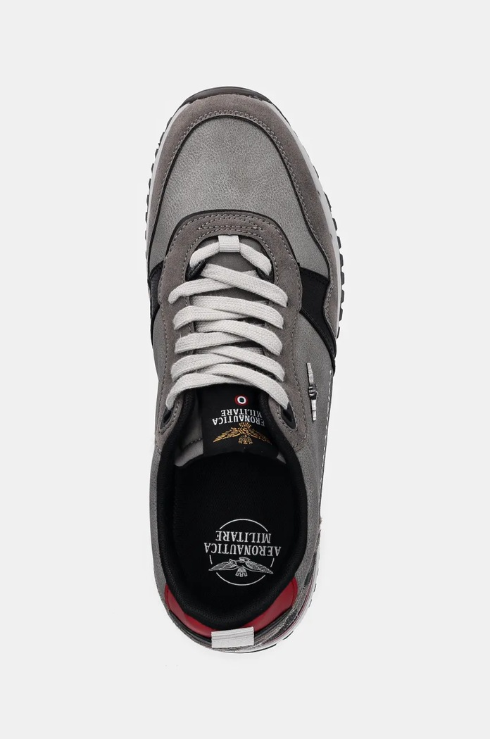 Sneakers boty Aeronautica Militare šedá SC283CT3384
