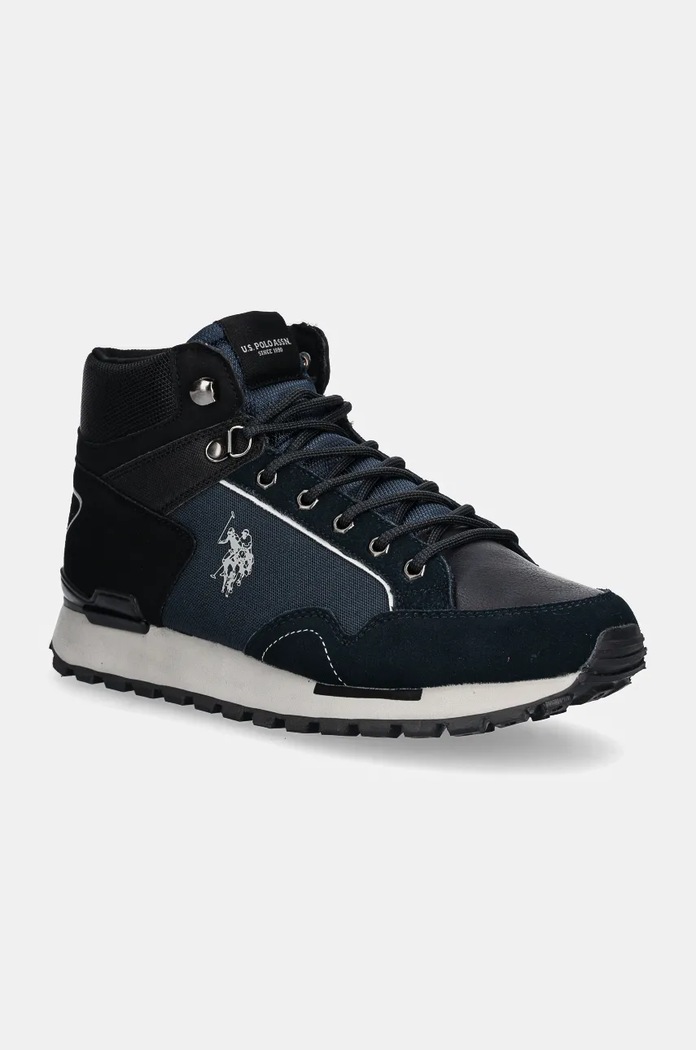 U.S. Polo Assn. trapery ARON skóra licowa granatowy ARON005M.DTY1