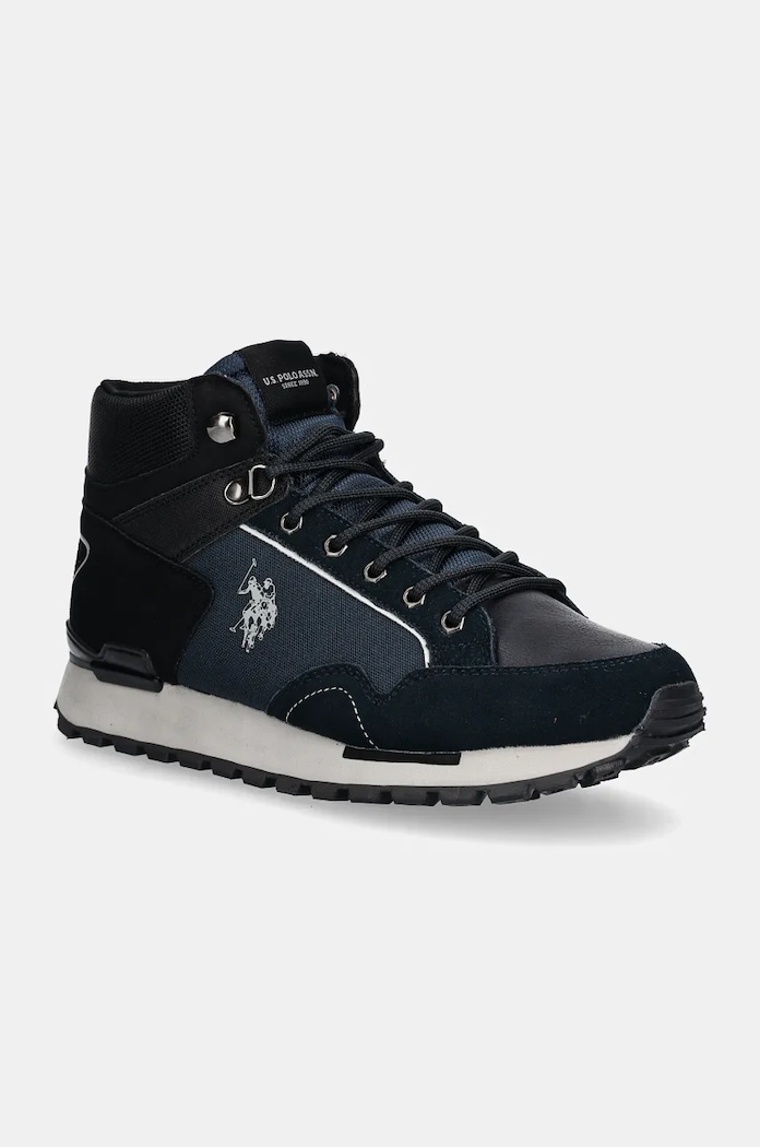 U.S. Polo Assn. trapery ARON skóra licowa granatowy ARON005M.DTY1