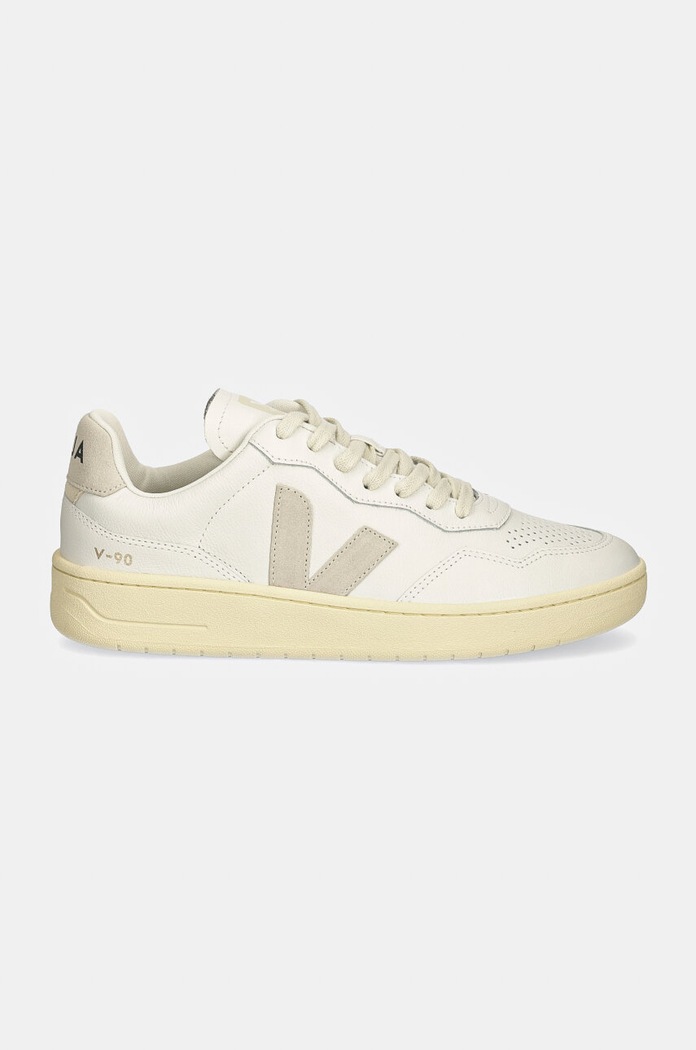 Δερμάτινα sneakers Veja V-90 VD2003655B λευκό SS25