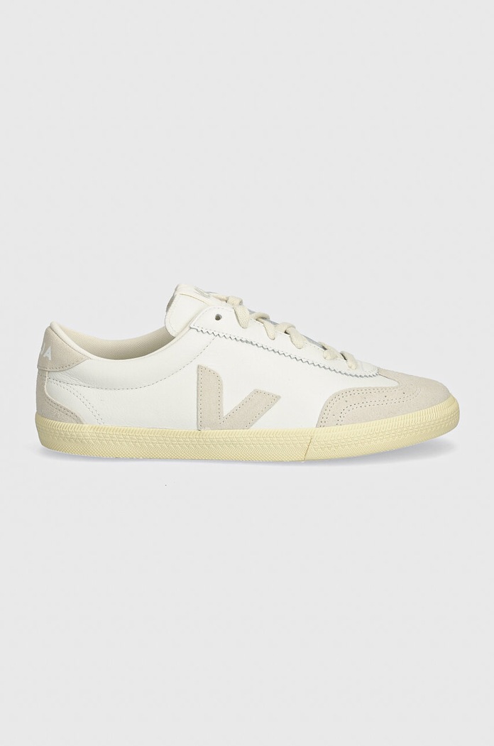 Usnjene superge Veja Volley VO2003852B bela AW24