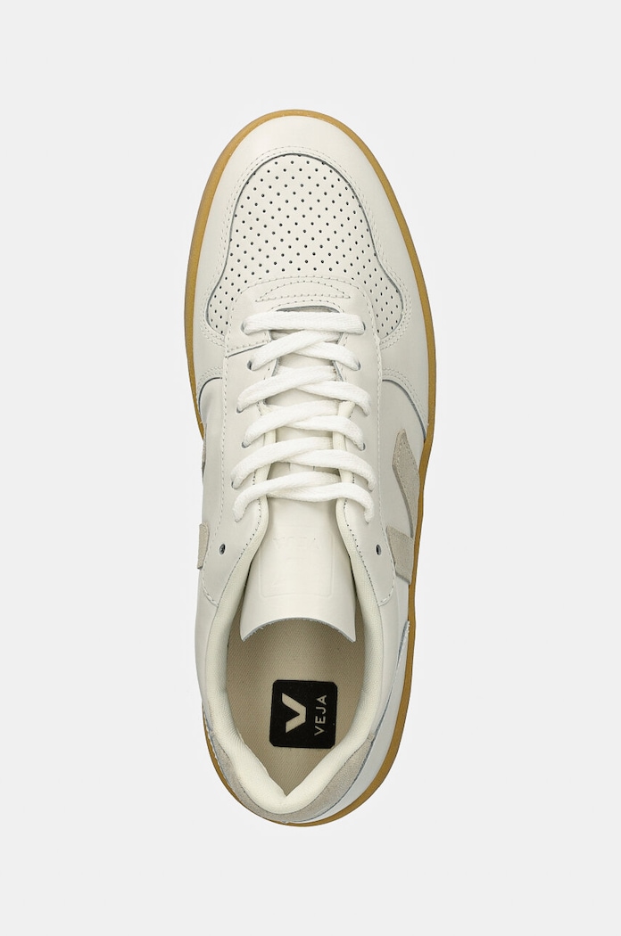 Δερμάτινα sneakers Veja V-10 λευκό VX0203665B