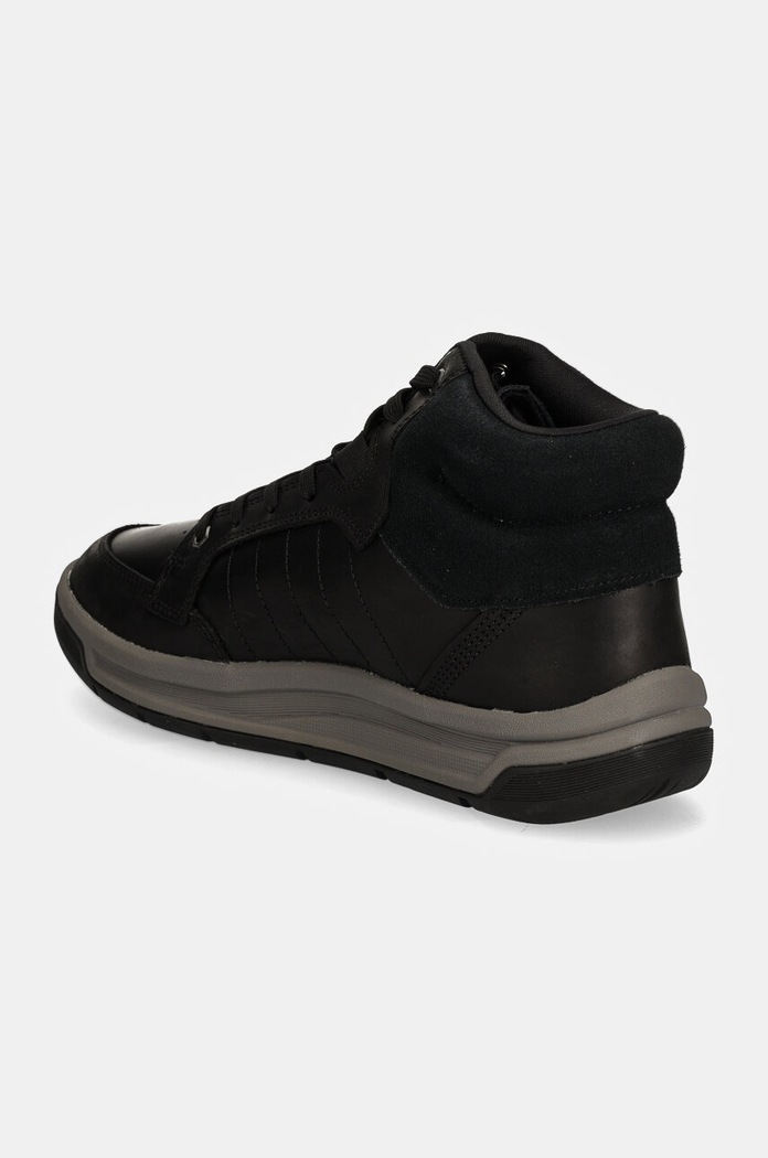 Obuwie CAT Footwear sneakersy skórzane APA CUSH MID P725848 czarny