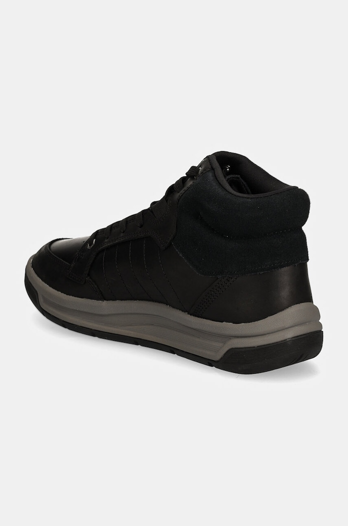 Obuwie CAT Footwear sneakersy skórzane APA CUSH MID P725848 czarny