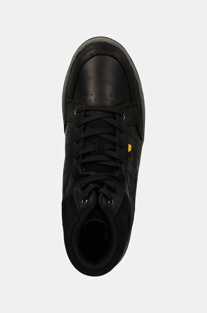 CAT Footwear sneakersy skórzane APA CUSH MID czarny P725848