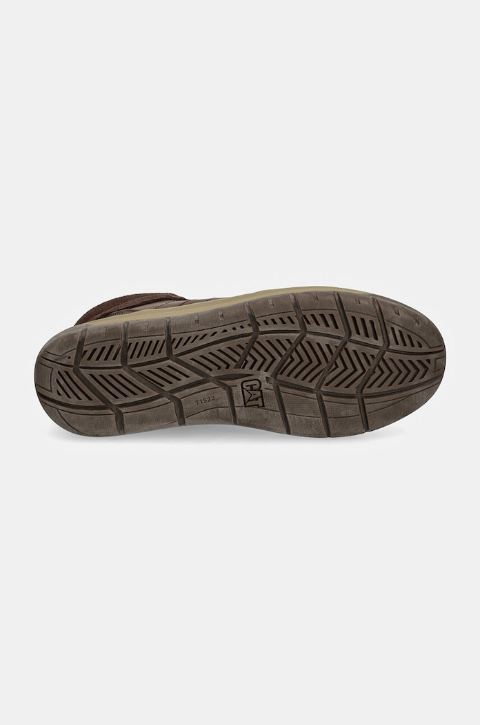 CAT Footwear sneakersy skórzane APA CUSH MID P725923 brązowy