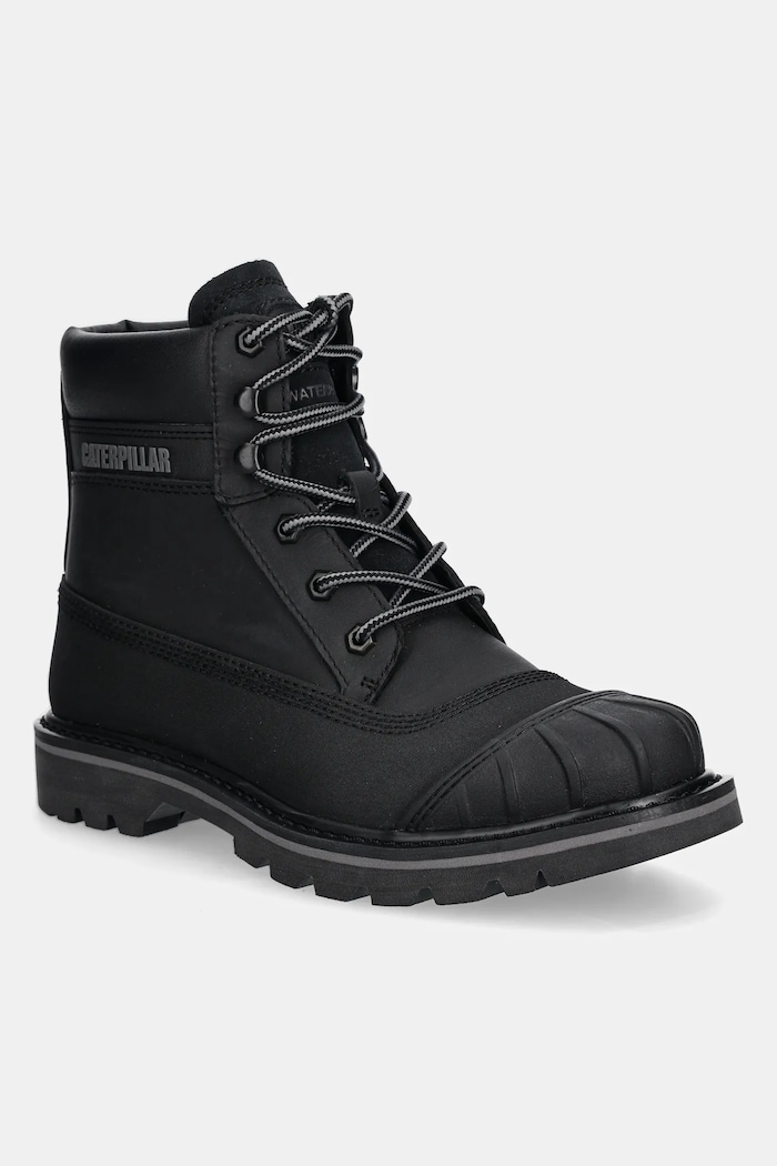 CAT Footwear bocanci de piele COLORADO GALOSH WP casual negru P726079