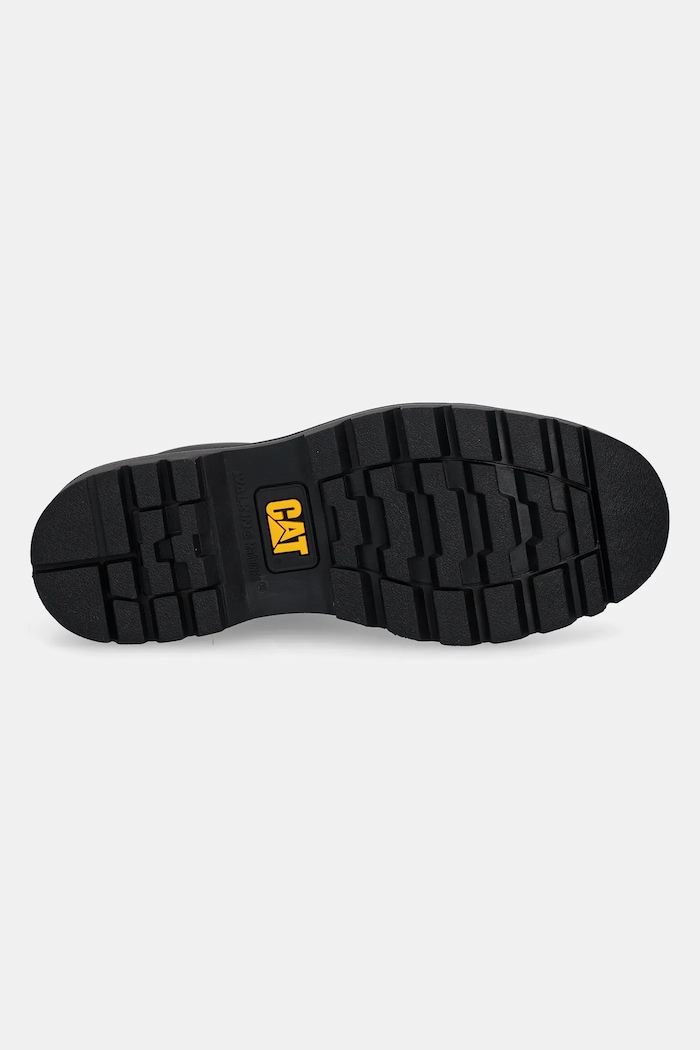 CAT Footwear bocanci de piele COLORADO GALOSH WP P726079 negru
