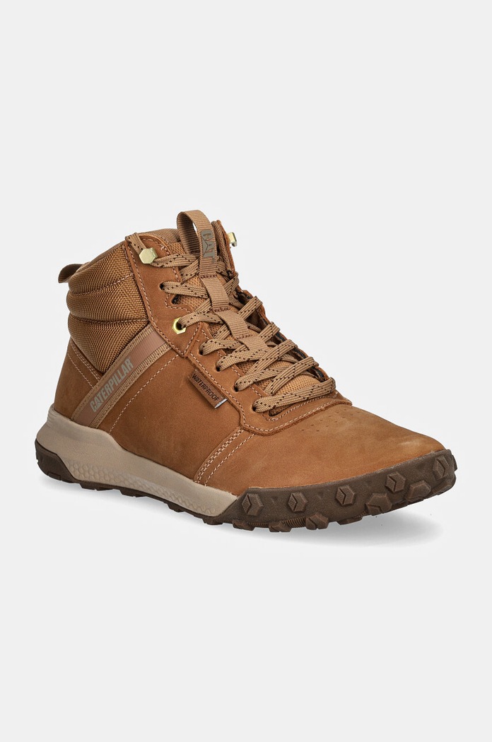 Trapery CAT Footwear HEX READY MID WP nezateplené hnědá P726105