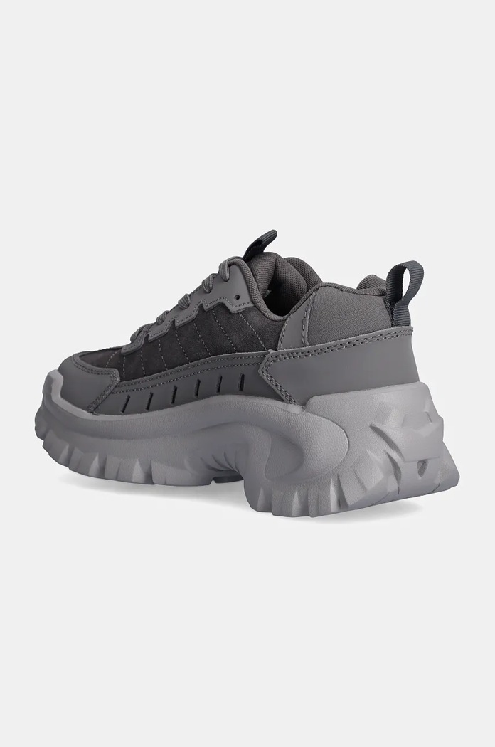 Obuwie CAT Footwear sneakersy skórzane INTRUDER ESSENTIAL P726097 szary