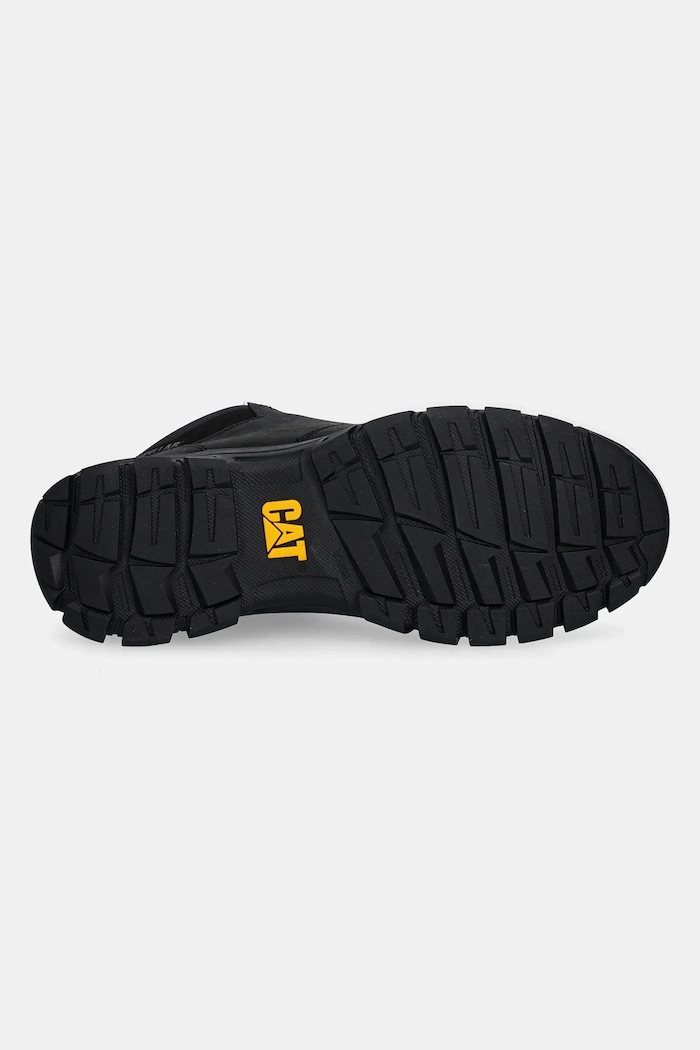 Kožené trapery CAT Footwear THRESHOLD CHUKKA P725952 černá