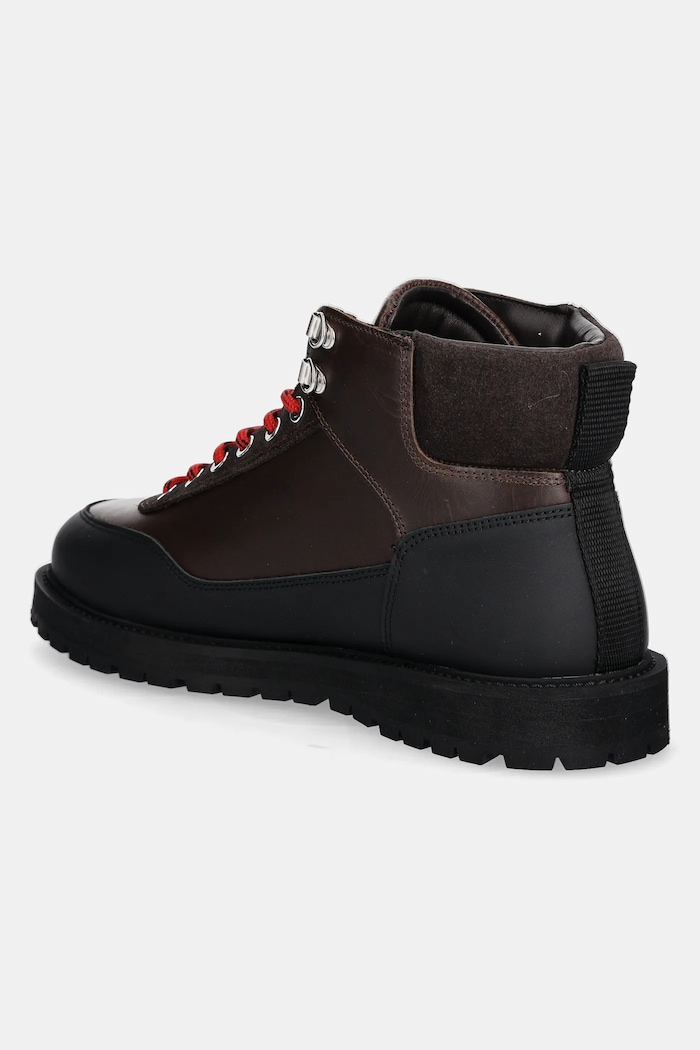 Încălțăminte GARMENT PROJECT ghete de piele Olaf Lace-Up Boot GPF2608.800 maro