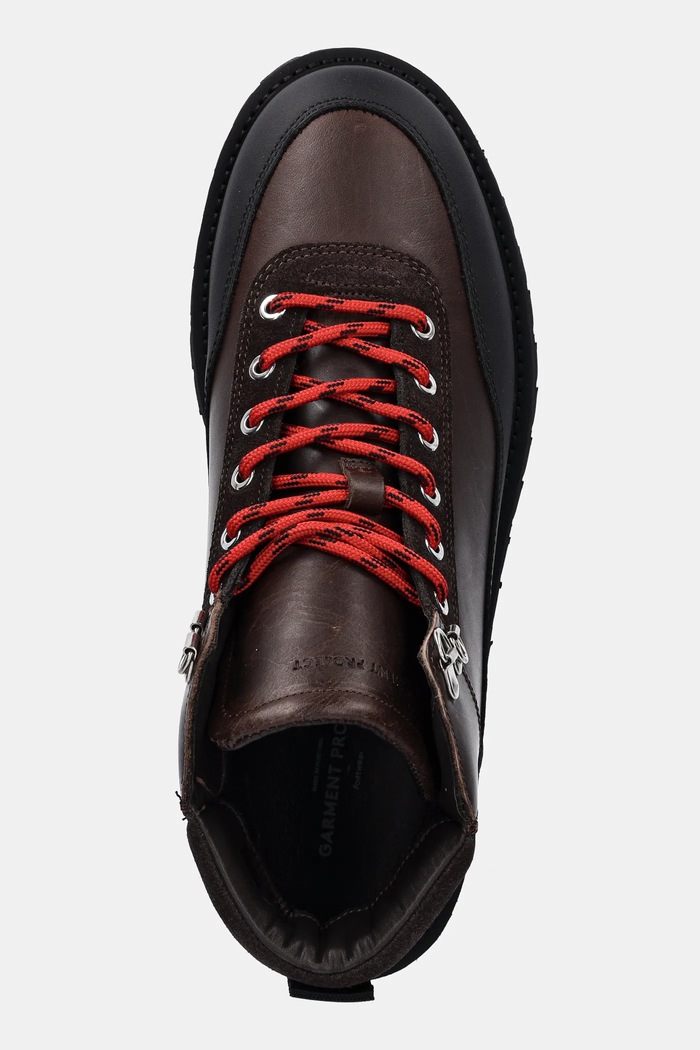 GARMENT PROJECT ghete de piele Olaf Lace-Up Boot maro GPF2608.800