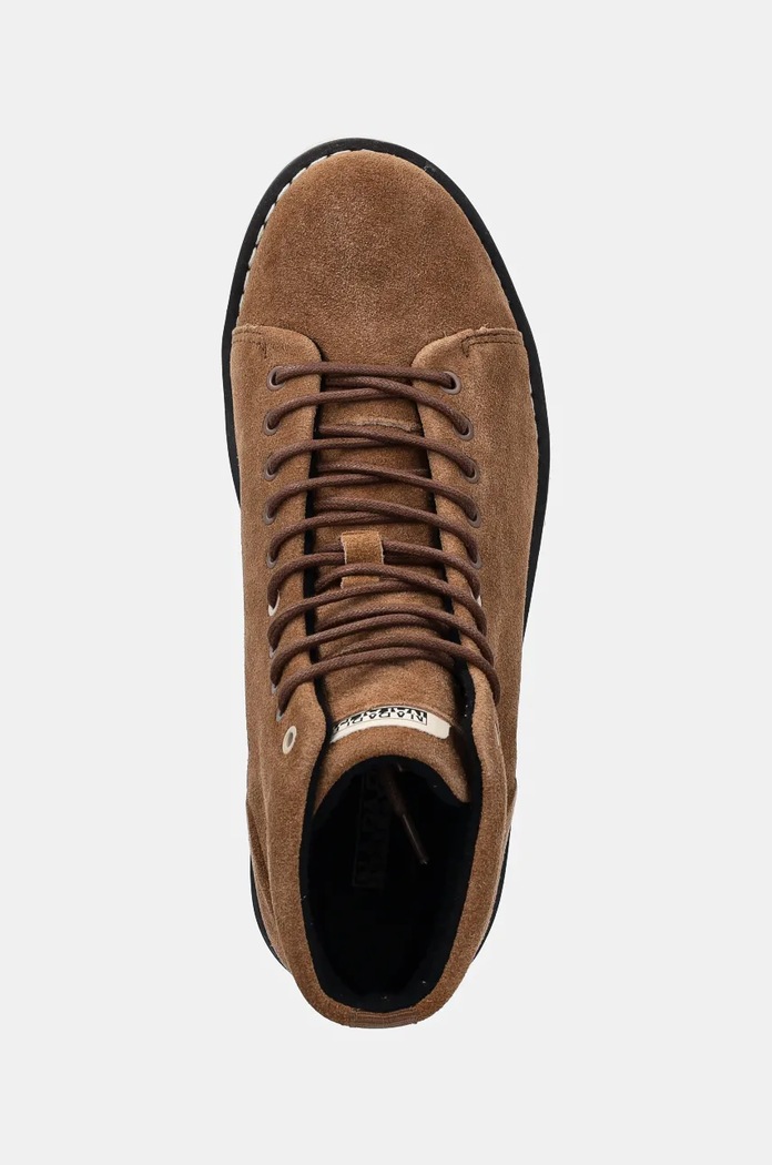 Napapijri buty zamszowe CONIFER brązowy NP0A4IKQ.W0B