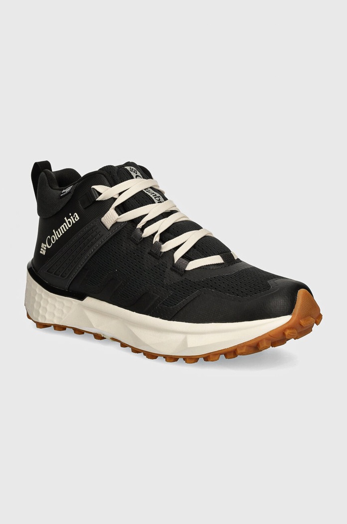 Topánky Columbia Facet 75 Mid Outdry textilný čierna 2099731