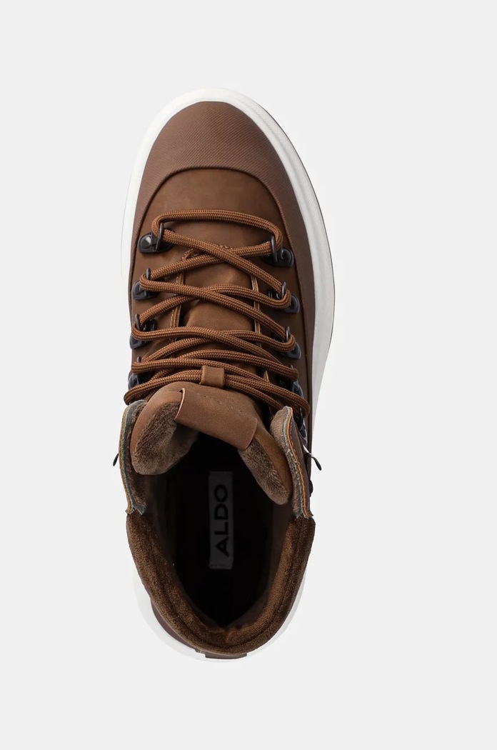 Aldo buty wysokie GIBSON brązowy 13847872.GIBSON