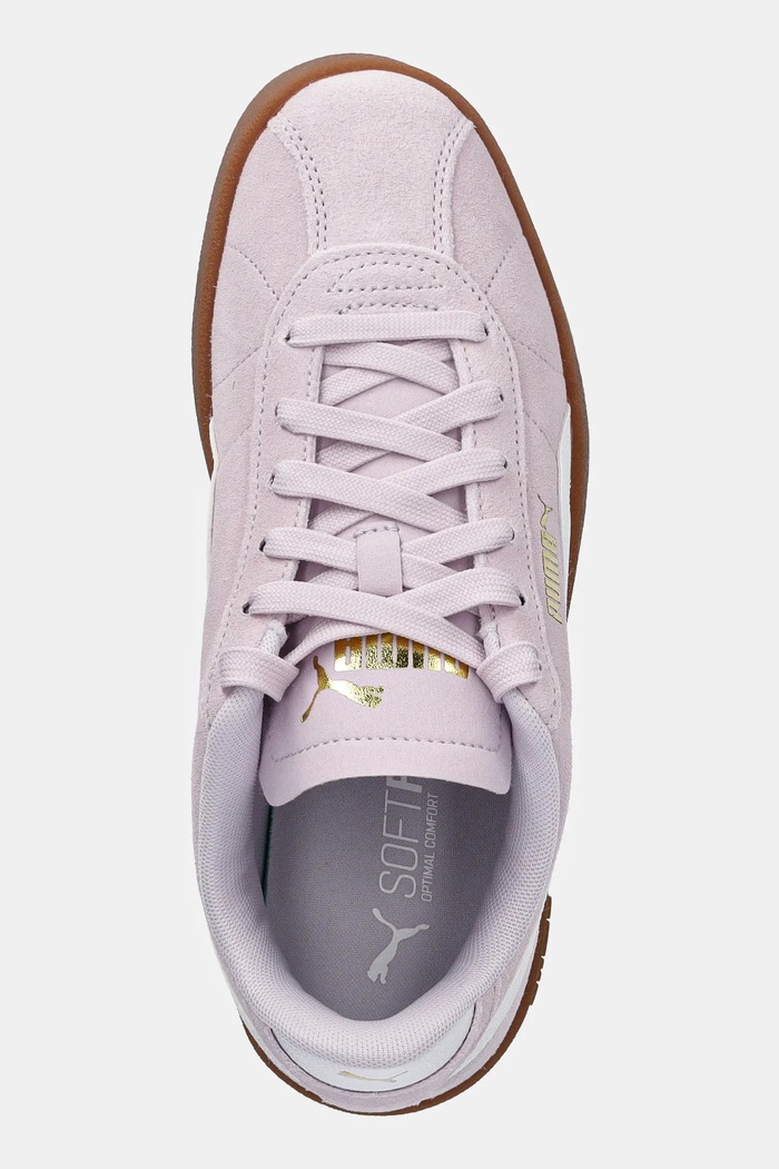 Σουέτ sneakers Puma Puma Club II μωβ 397444