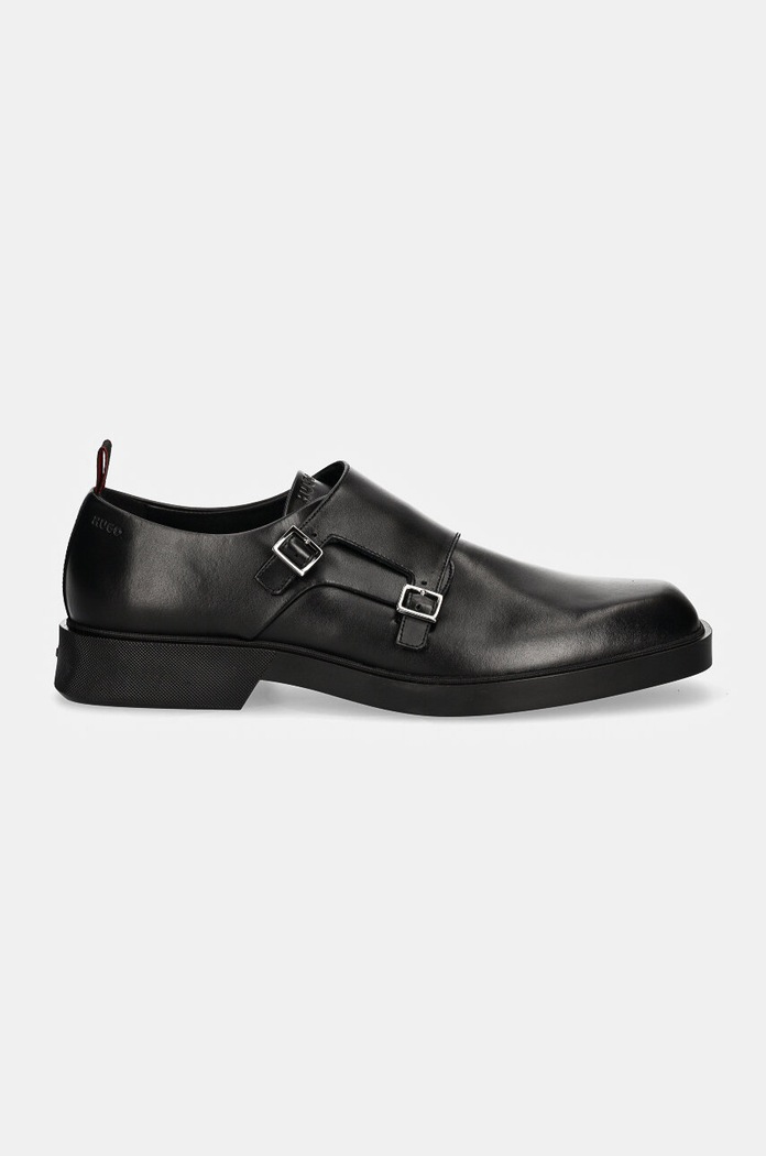 Kožené polobotky HUGO Iker 50528804.001 černá NC24