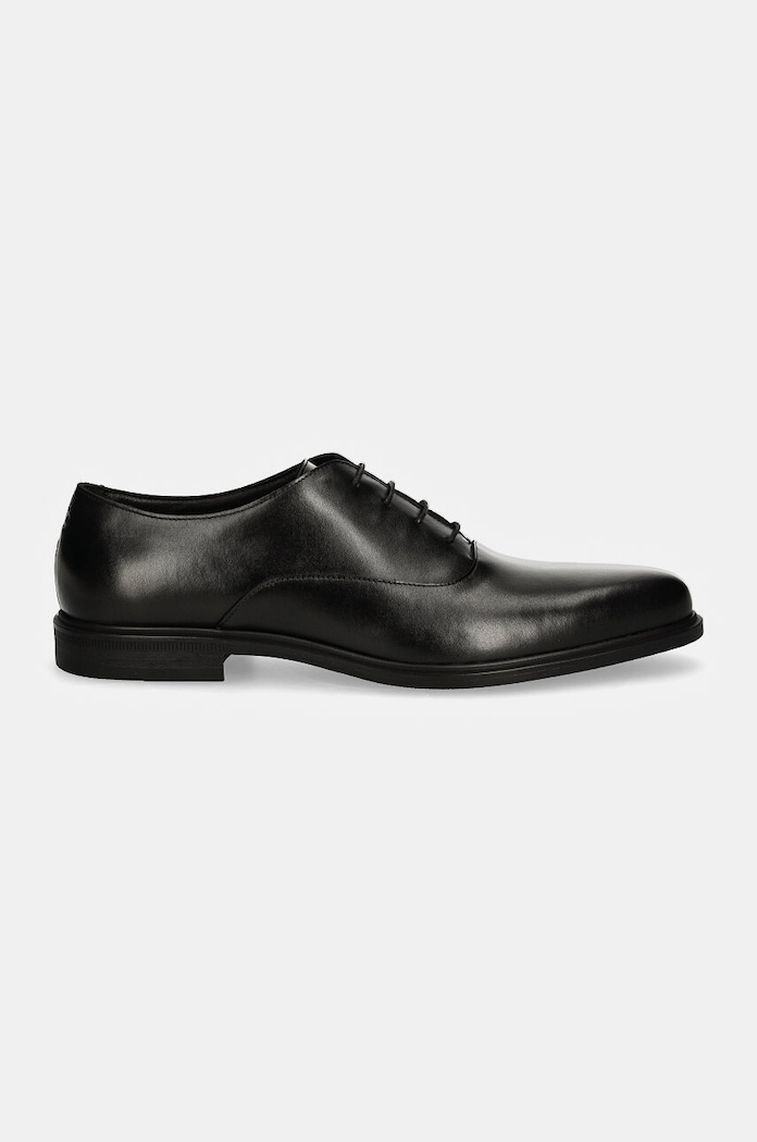 Kožené polobotky HUGO Kerr 50528816.001 černá NC24