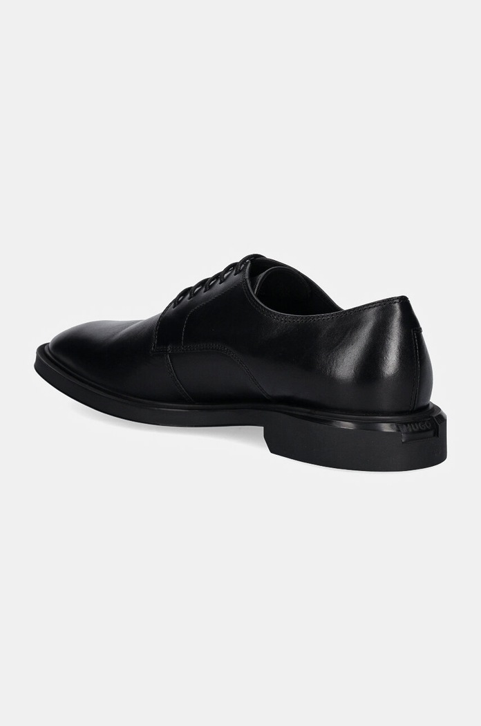Obuwie HUGO półbuty skórzane Gryff 50529049.001 czarny