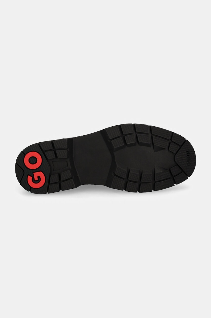 HUGO buty skórzane Ryan 50528851.001 czarny