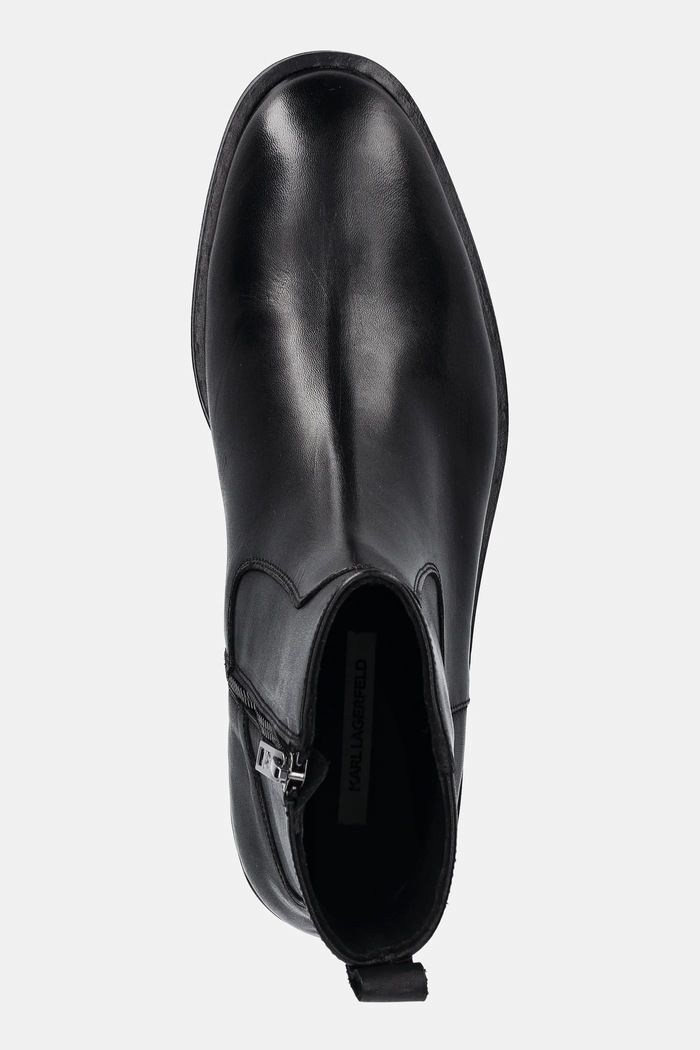 Karl Lagerfeld buty skórzane ELLIS czarny KL13254.000