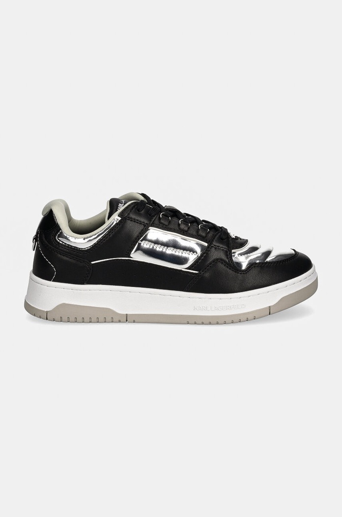 Usnjene superge Karl Lagerfeld KREW KL53023.00S črna AW24