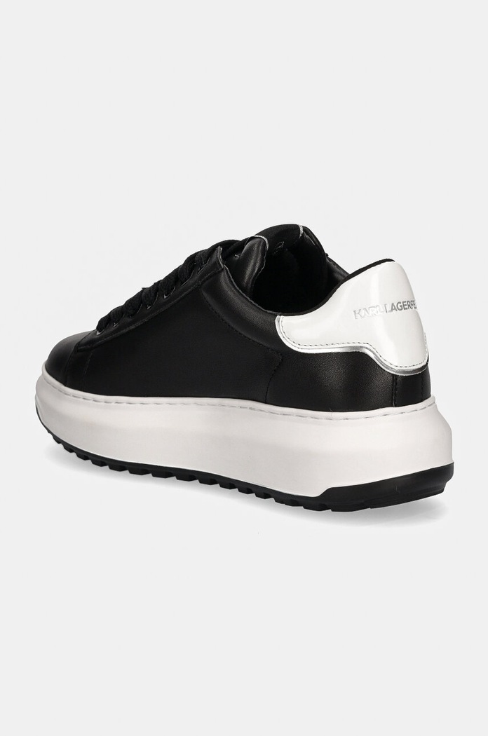 Παπούτσια Δερμάτινα sneakers Karl Lagerfeld KAPRI KL57538.000 μαύρο