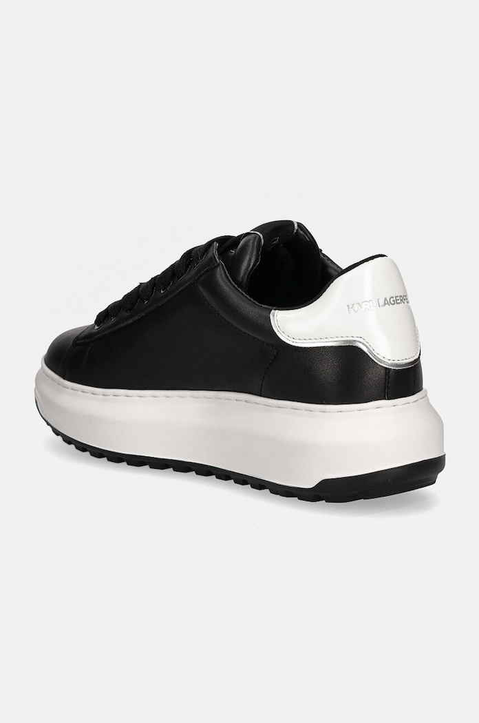 Παπούτσια Δερμάτινα sneakers Karl Lagerfeld KAPRI KL57538.000 μαύρο