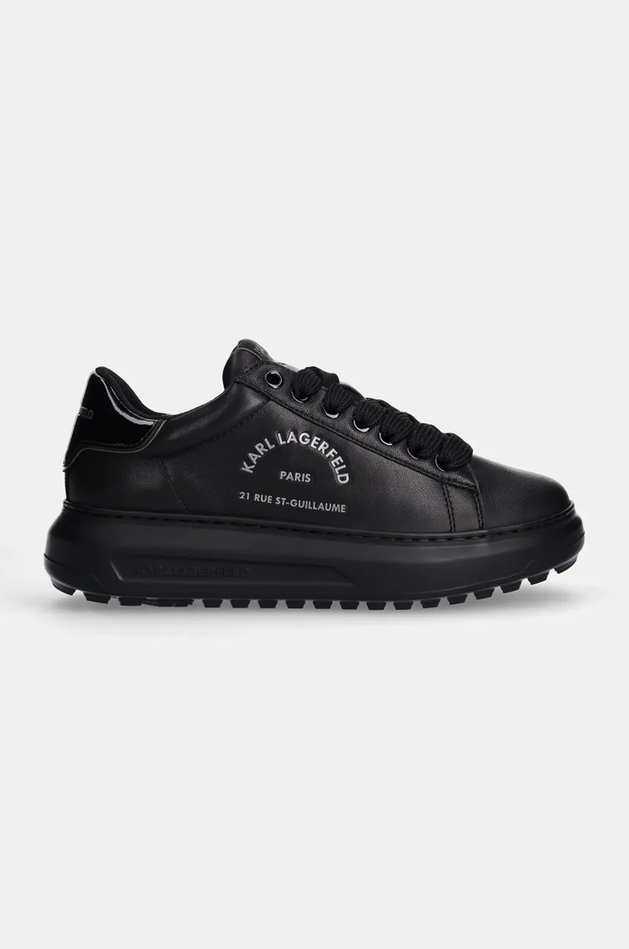 Δερμάτινα sneakers Karl Lagerfeld KAPRI LUG KL57538.00X μαύρο AW24