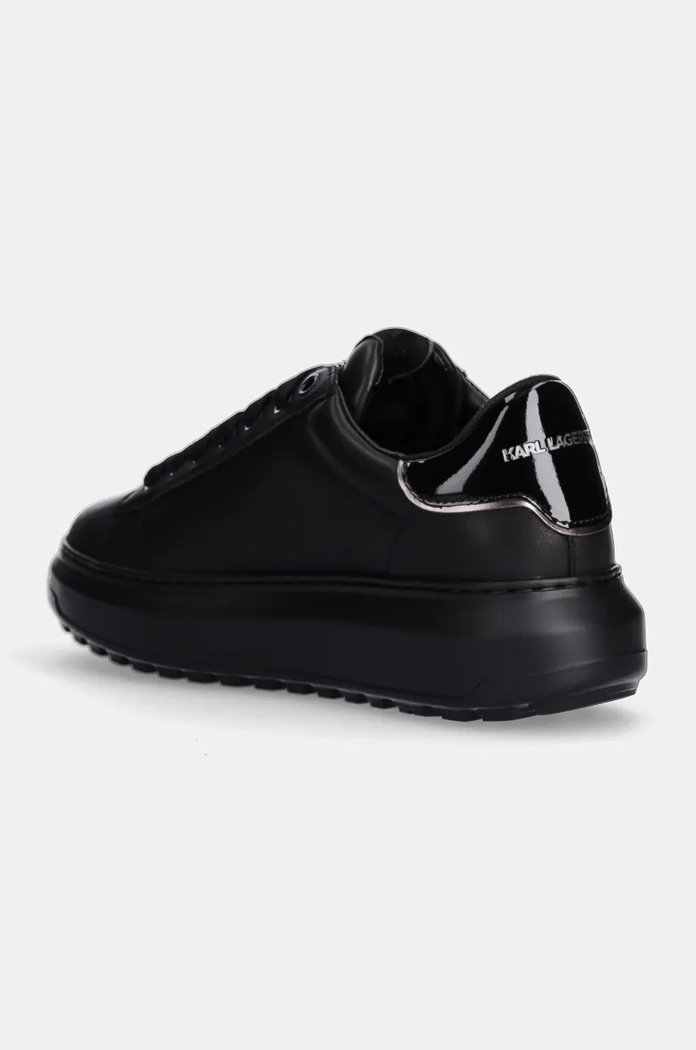 Παπούτσια Δερμάτινα sneakers Karl Lagerfeld KAPRI LUG KL57538.00X μαύρο