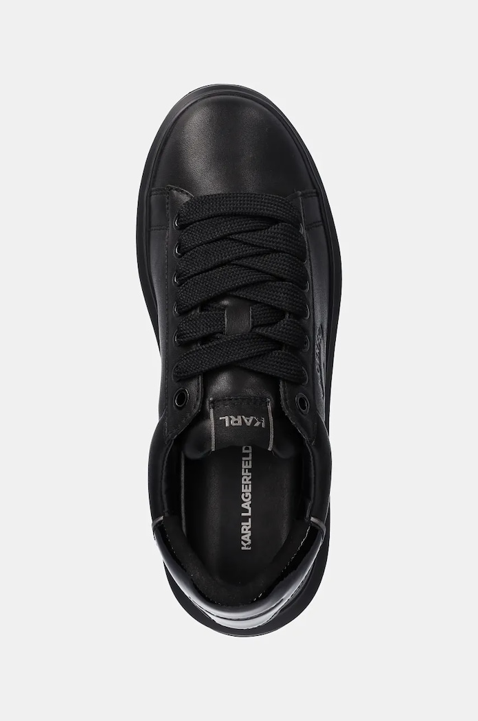 Δερμάτινα sneakers Karl Lagerfeld KAPRI LUG μαύρο KL57538.00X