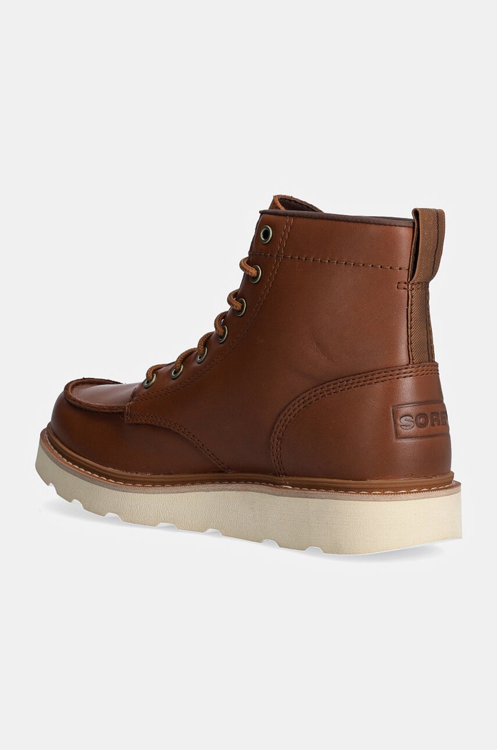 Obuwie Sorel Buty skórzane SLABTOWN 62 MOC WP 2078331242 brązowy