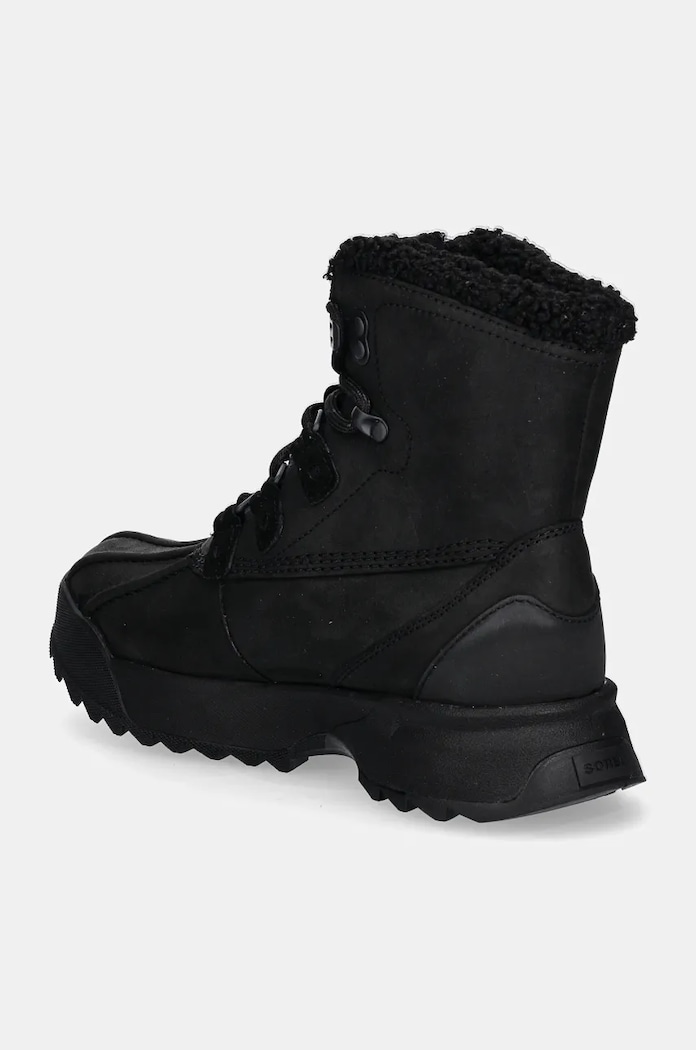 Încălțăminte Sorel bocanci de piele SCOUT 87 LUX WP LTHR 20 2078371010 negru