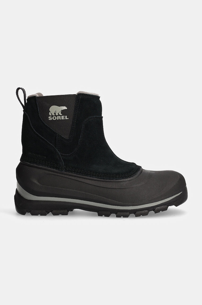 Sorel pantofi de piele intoarsa BUXTON PULL ON WP 24 2084911010 negru AW24