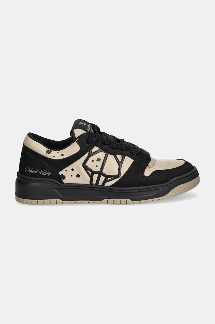 Δερμάτινα sneakers Naked Wolfe CM-00 CM00.Black μαύρο AW24