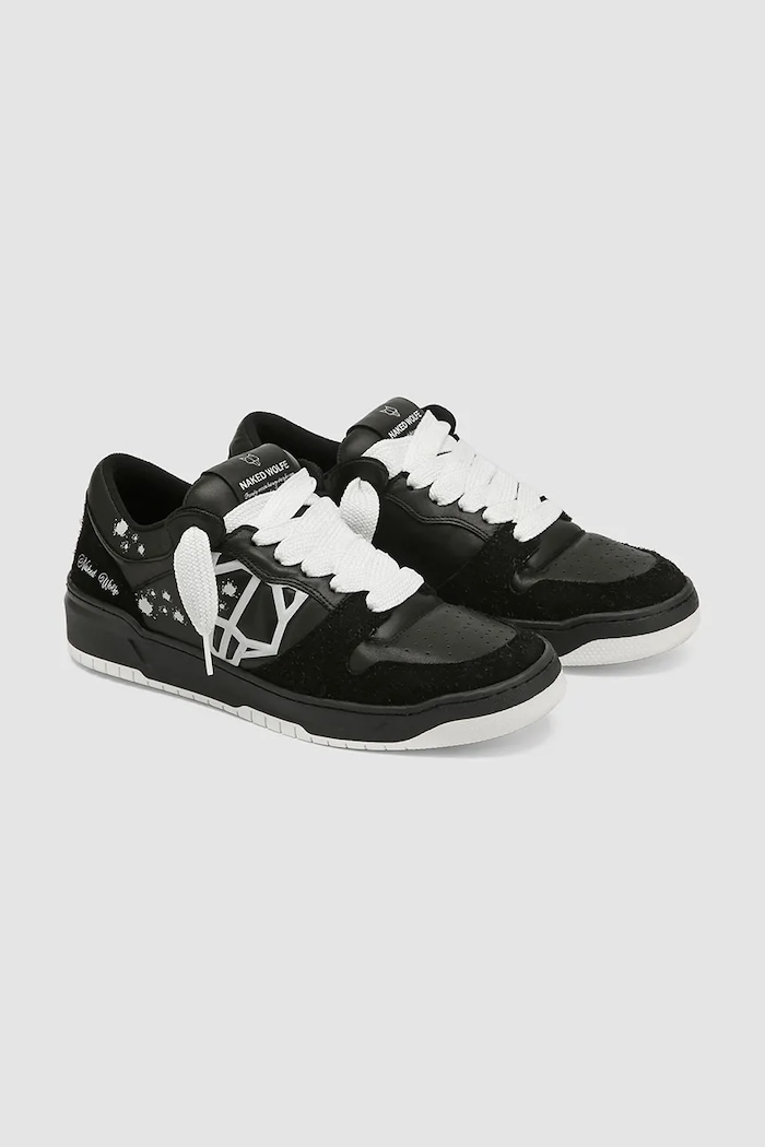 Kožené tenisky Naked Wolfe CM-00 CM00.Black.Lth čierna AW24