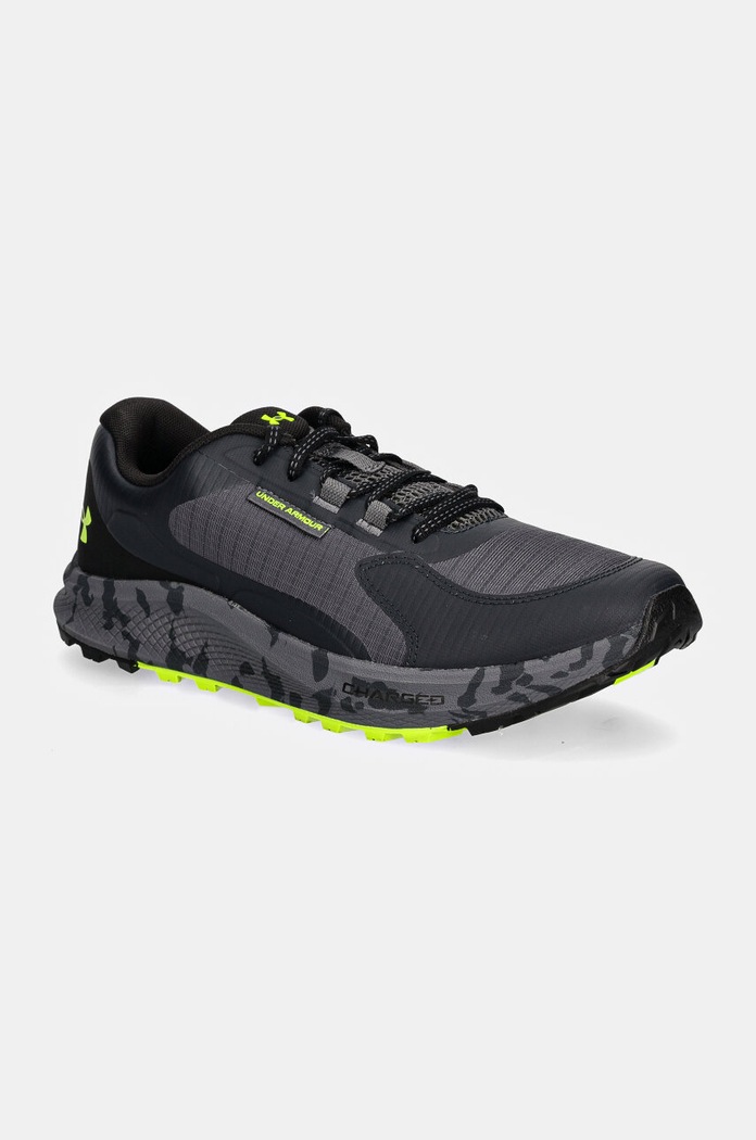 Boty Under Armour Charged Bandit Trail 3 textilní šedá 3028371