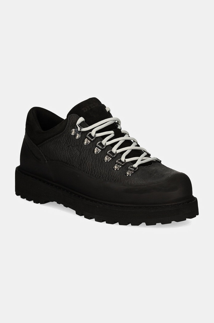 Diemme scarpe in nabuk Cornaro Gomma bassa nero DI24FWCOM.F03L011BLK