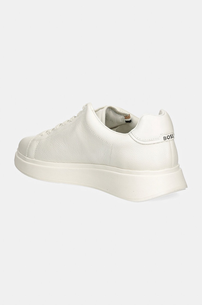 Obuwie BOSS sneakersy skórzane Bulton 50529543.100 biały