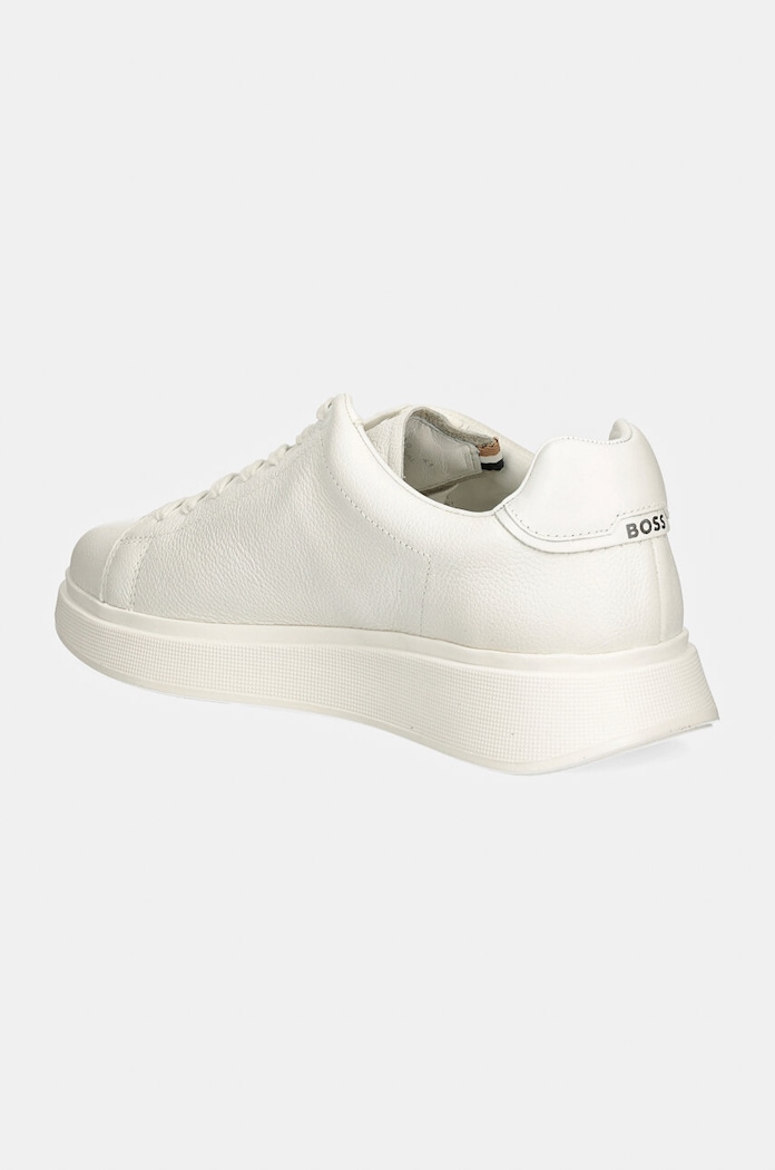 Obuwie BOSS sneakersy skórzane Bulton 50529543.100 biały