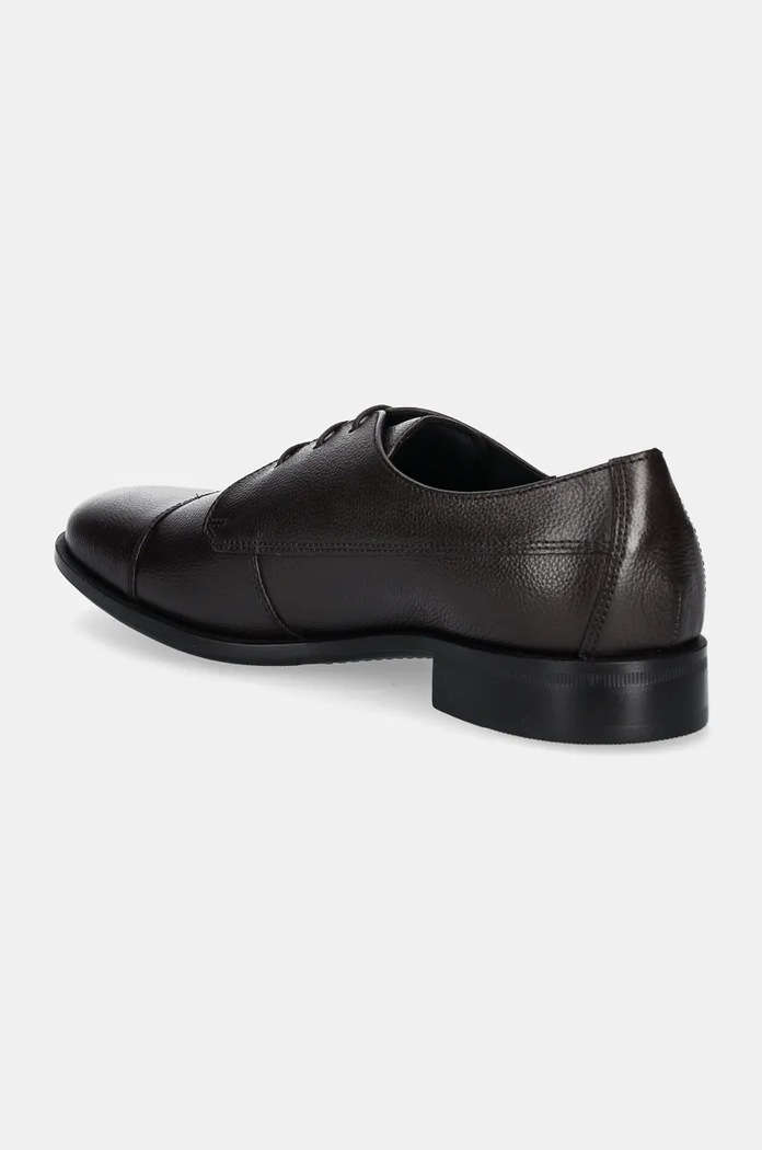 Boty Kožené polobotky BOSS Colby 50529089.201 hnědá