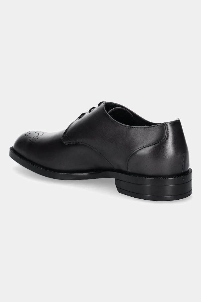 Încălțăminte BOSS pantofi de piele Tayil 50529099.021 gri
