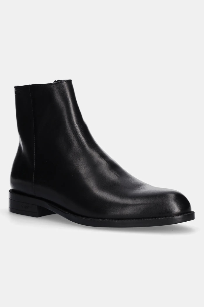 Kožené boty BOSS Tayil casual černá 50529151.001