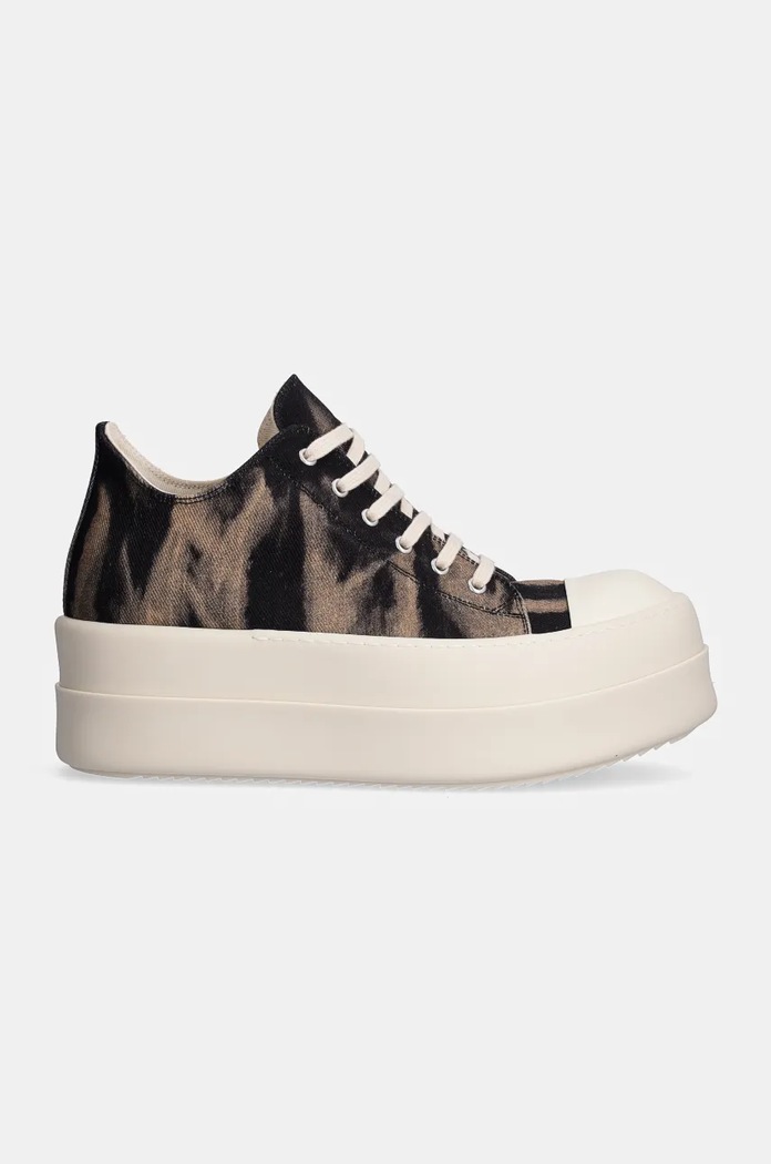 Rick Owens plimsolls Double Bumper Low Sneaks DU02D2832.DBSUN black AW24