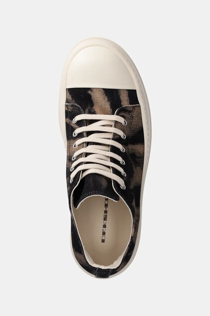 Rick Owens plimsolls Double Bumper Low Sneaks black DU02D2832.DBSUN