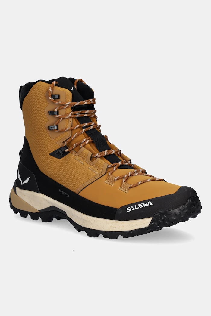 Salewa pantofi Puez Winter Mid PTX textil maro 00.0000061447