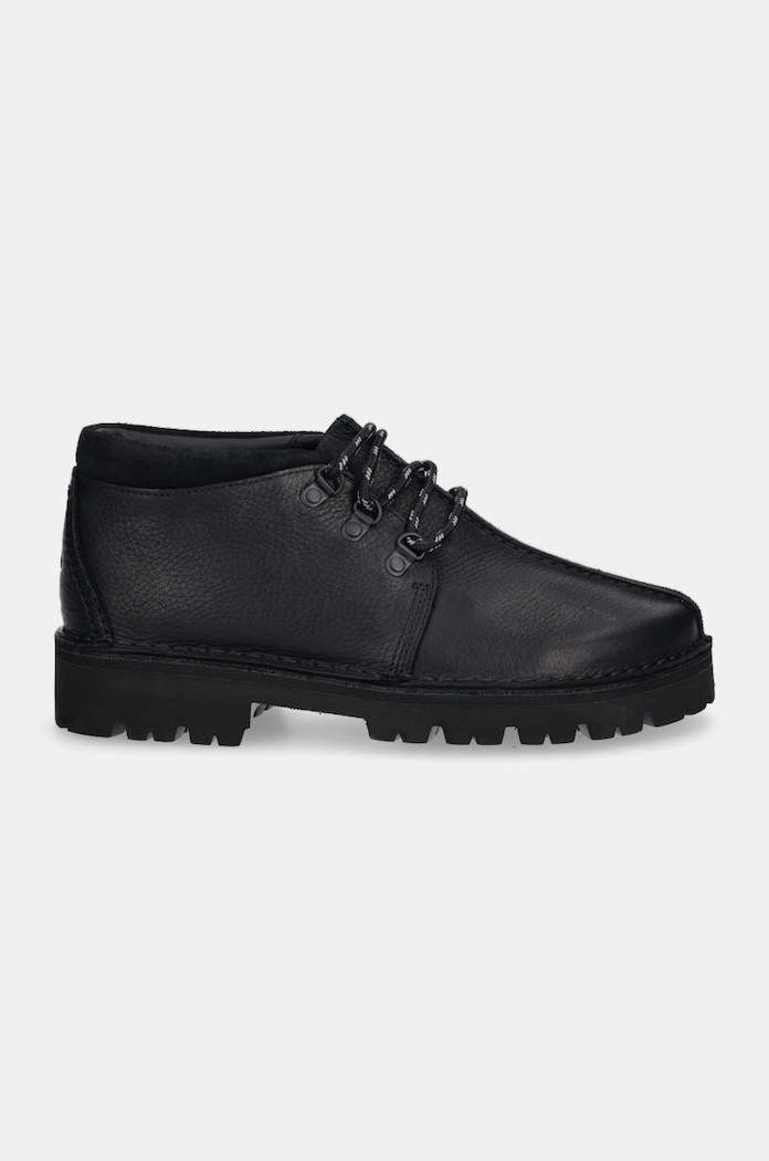 Kožne cipele Clarks Originals Trek Hike 26179321 crna AW24