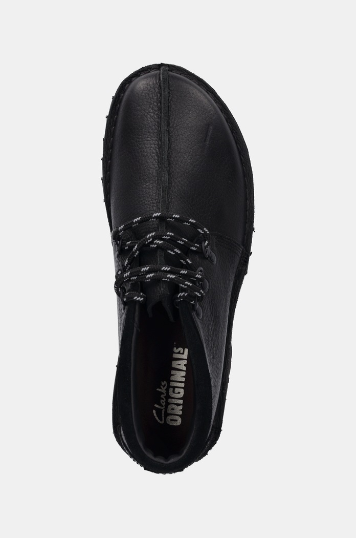 Kožne cipele Clarks Originals Trek Hike crna 26179321