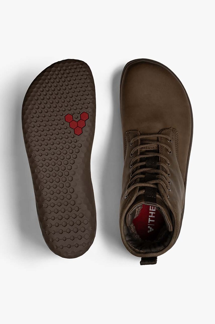 Кожени обувки Vivobarefoot SCOTT IV 301133 кафяв